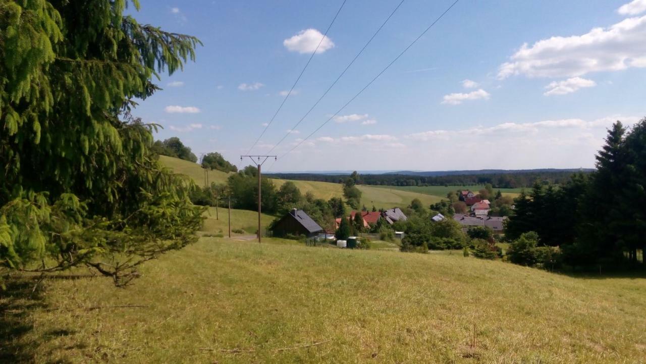 Ferienhaeuschen Blessberg Villa Schalkau Buitenkant foto