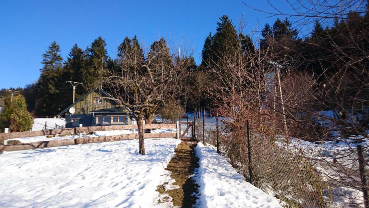 Ferienhaeuschen Blessberg Villa Schalkau Buitenkant foto