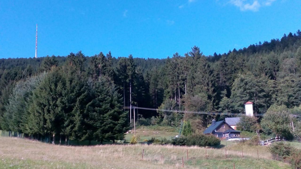 Ferienhaeuschen Blessberg Villa Schalkau Buitenkant foto