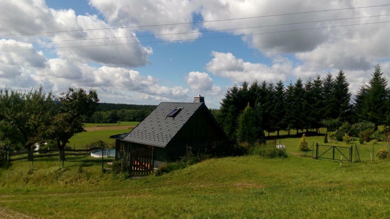 Ferienhaeuschen Blessberg Villa Schalkau Buitenkant foto