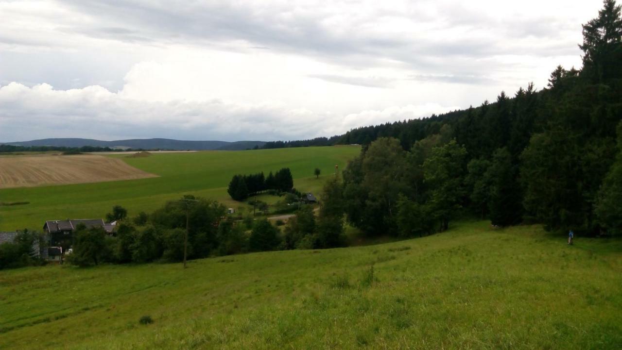 Ferienhaeuschen Blessberg Villa Schalkau Buitenkant foto